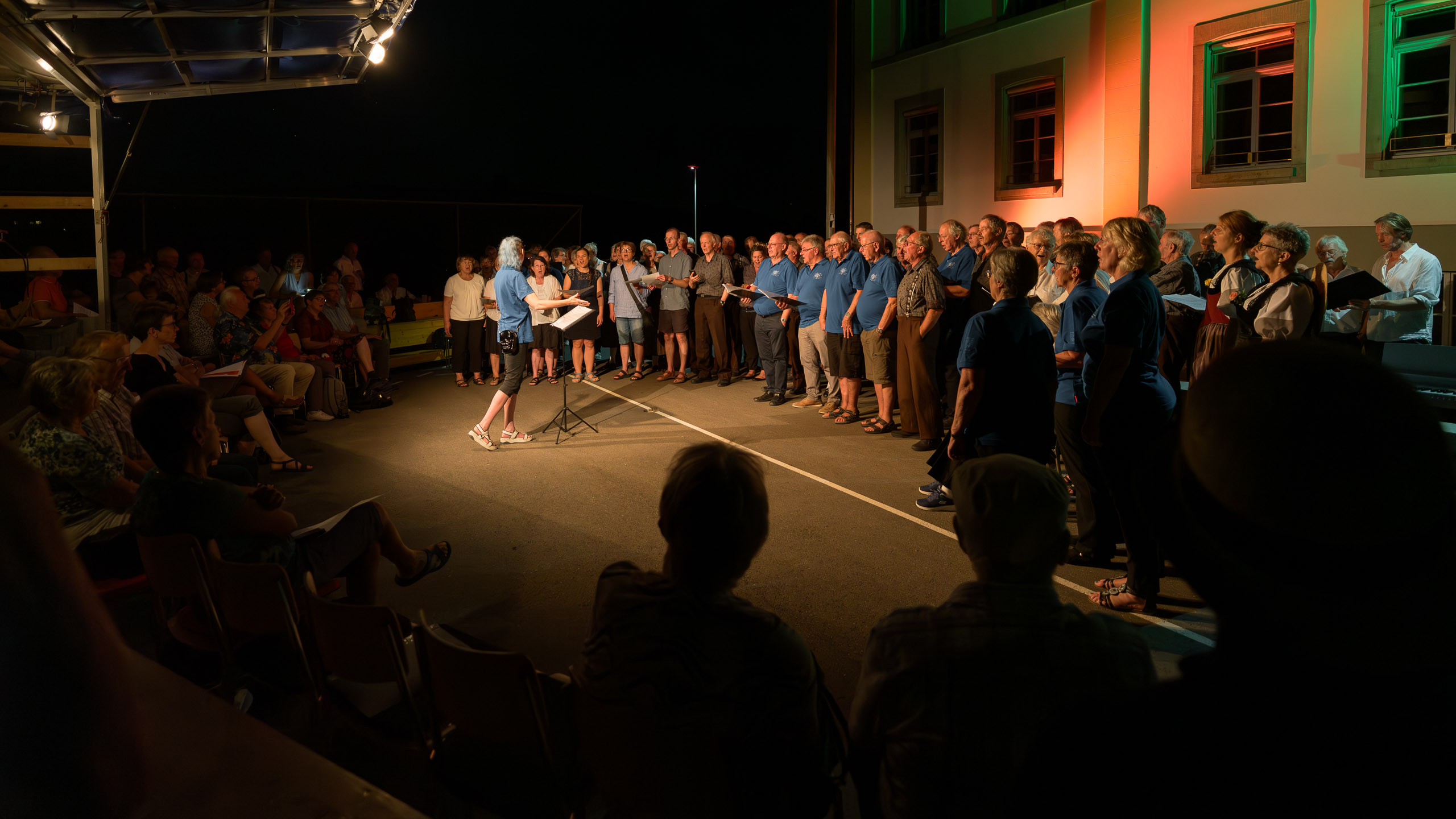 19.08.23 | 18:30 | Grosses Chortreffen | Schulhaus, Mengestorf