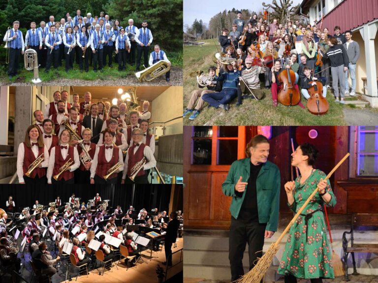 24.06.23 | 10:30 | Platzkonzert von vier Könizer Vereinen & Improtheater | Bläuacker, Köniz